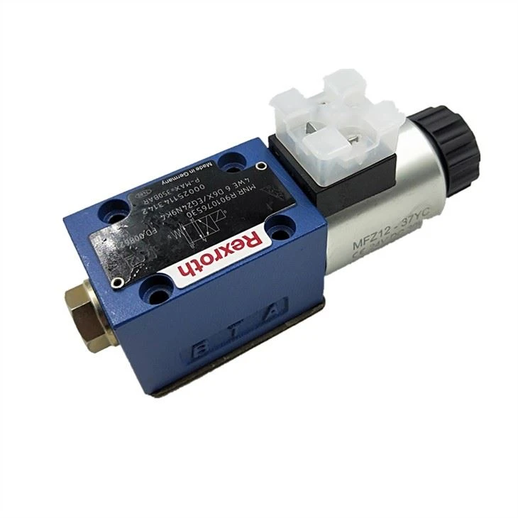 Rexroth Solenoid Valve R901278772 4WE10C50/EG24N9K4/M R978897707 4WE6H62/EG24N9K4/B08 R978901524 4WE6JB62/EW110N9K4/B10 R901278772 4WE10C50/EG24N9K4/M